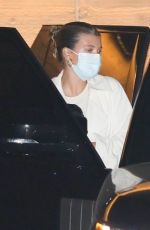 SOFIA RICHIE Out for Dinner at Nobu in Malibu 08/15/2021