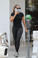SOFIA RICHIE with a Friend at Croft Cafe in Beverly Hills 08/16/2021
