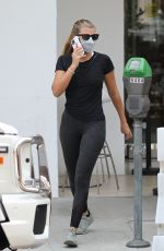 SOFIA RICHIE with a Friend at Croft Cafe in Beverly Hills 08/16/2021