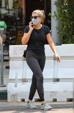 SOFIA RICHIE with a Friend at Croft Cafe in Beverly Hills 08/16/2021