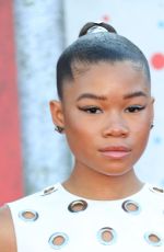 STORM REID at Suicide Squad Premiere in Los Angeles 08/02/2021