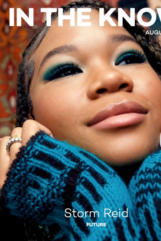 STORM REID for In The Know, August 2021