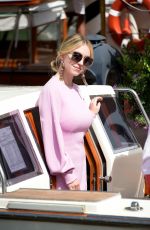 SYDNEY SWEENEY Arrives at Dolce & Gabanna Event in Venice 08/28/2021