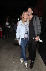 TARA REID and Nathan Montpetit-Howard Out in Hollywood 08/22/2021