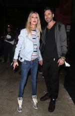 TARA REID and Nathan Montpetit-Howard Out in Hollywood 08/22/2021