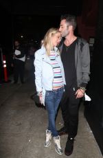TARA REID and Nathan Montpetit-Howard Out in Hollywood 08/22/2021