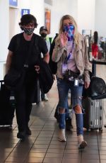 TARA REID Arrives at LAX Airport in Los Angeles 08/01/2021