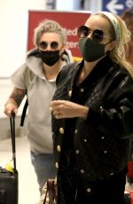 TARYN MANNING and ANNE CLINE Out in Los Angeles 08/12/2021