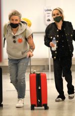 TARYN MANNING and ANNE CLINE Out in Los Angeles 08/12/2021