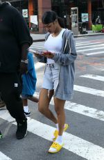TEYANA TAYLOR on the Set of A Thousand and One in Harlem 08/04/2021