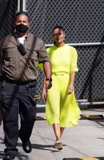 THANDIE NEWTON Arrives at El Capitan Entertainment Centre in Hollywood 08/26/2021