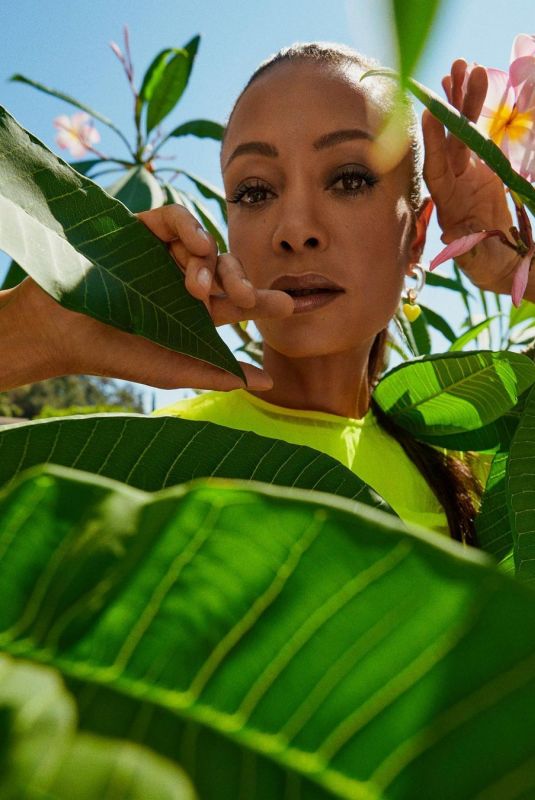 THANDIE NEWTON at a Photoshoot, August 2021