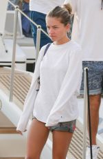 THYLANE BLONDEAU in Bikini at a Yacht in Saint Tropez 08/12/2021