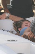 THYLANE BLONDEAU in Bikini at a Yacht in Saint Tropez 08/12/2021
