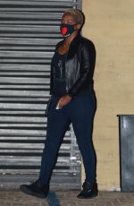 TIFFANY HADDISH Out for Dinner at Nobu in Malibu 08/10/2021