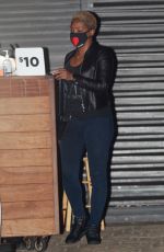 TIFFANY HADDISH Out for Dinner at Nobu in Malibu 08/10/2021