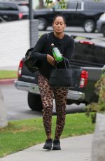 TRACEE ELLIS ROSS Arrives at a Gym in Santa Monica 08/19/2021