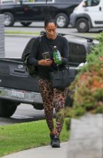 TRACEE ELLIS ROSS Arrives at a Gym in Santa Monica 08/19/2021