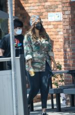 TYRA BANKS at Palisades Garden Cafe in Pacific Palisades 08/26/2021