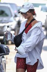 VANESSA HUDGENS and GG MAGREE Leaves Dogpound Gym in West Hollywood 08/25/2021