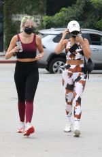 VANESSA HUDGENS and GG MAGREE Out in West Hollywood 08/18/2021