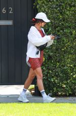 VANESSA HUDGENS Leaves Pilates Class in West Hollywood 08/25/2021