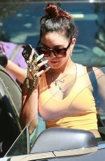 VANESSA HUDGENS Leaves Pilates Class in West Hollywood 08/27/2021