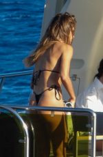 VANESSA SIERRA in Bikini at a Boat in Mykonos 08/07/2021