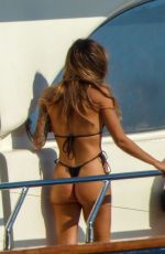 VANESSA SIERRA in Bikini at a Boat in Mykonos 08/07/2021
