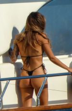 VANESSA SIERRA in Bikini at a Boat in Mykonos 08/07/2021