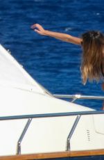 VANESSA SIERRA in Bikini at a Boat in Mykonos 08/07/2021