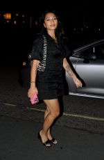 VANESSA WHITE Leaves Nobu in London 08/10/2021