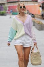 VOGUE WILLIAMS in Daisy Duke Leaves Heart Radio in London 08/08/2021