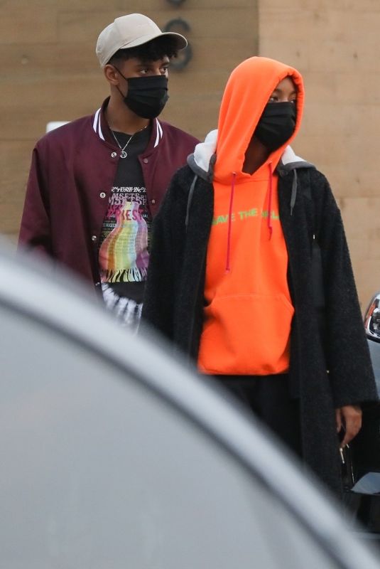 WILLOW SMITH and Tyler Cole at Nobu in Malibu 08/16/2021