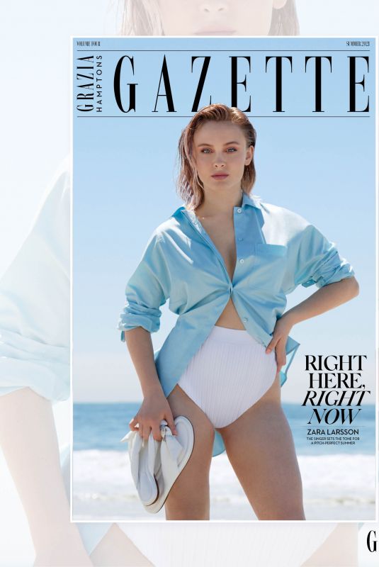 ZARA LARSSON in Grazia Gazette, Summer 2021