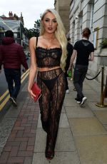 ZARALENA JACKSON Out with a Girlfriend in Manchester 08/01/2021