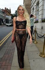 ZARALENA JACKSON Out with a Girlfriend in Manchester 08/01/2021
