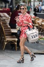 ZOE HARDMAN at Global Radio Studios in London 08/25/2021