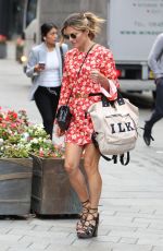 ZOE HARDMAN at Global Radio Studios in London 08/25/2021
