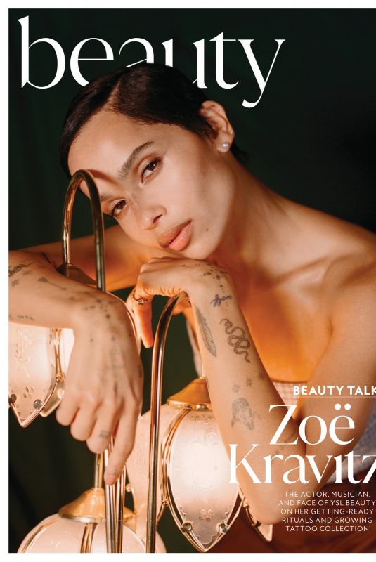 ZOE KRAVIT in InStyle Magazine, September 2021