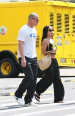 ZOE KRAVITZ and Channing Tatum Out at Central Park 08/27/2021