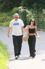ZOE KRAVITZ and Channing Tatum Out at Central Park 08/27/2021