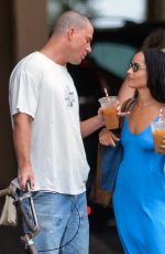 ZOE KRAVITZ and Channing Tatum Out for Iced Coffees in New York 08/19/2021