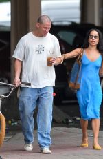 ZOE KRAVITZ and Channing Tatum Out for Iced Coffees in New York 08/19/2021