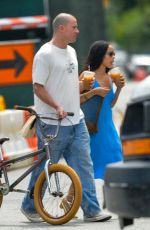 ZOE KRAVITZ and Channing Tatum Out for Iced Coffees in New York 08/19/2021