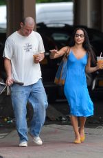 ZOE KRAVITZ and Channing Tatum Out for Iced Coffees in New York 08/19/2021