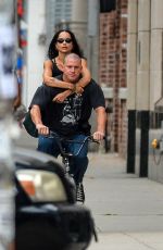 ZOE KRAVITZ and Channing Tatum Out in New York 08/18/2021