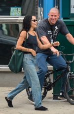 ZOE KRAVITZ and Channing Tatum Out in New York 08/18/2021