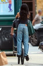ZOE KRAVITZ and Channing Tatum Out in New York 08/18/2021
