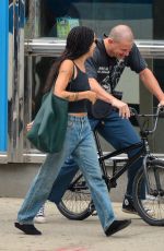 ZOE KRAVITZ and Channing Tatum Out in New York 08/18/2021
